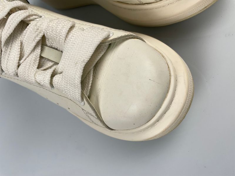 Alexander McQueen Leather White Sneakers Chain Size ~38 tgtrlmgor фото