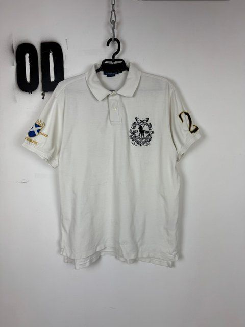 Polo Ralph Lauren Black Watch, White, XL
