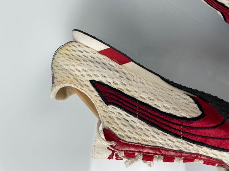 Puma Y2K Vintage Speedcat Sneakers Size 42 White Red vrrrrrr фото