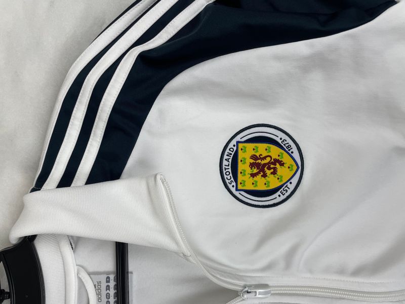 Adidas Scotland 2011-2012 Fotball Track Jacket White Sz L ttvt фото