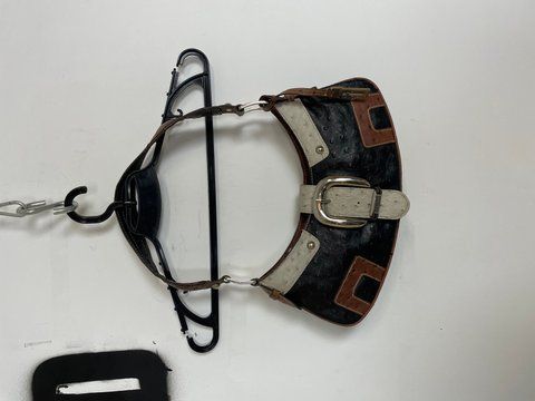 Guess Vintage Crossbody Y2K Bag Leather Black , Assorts