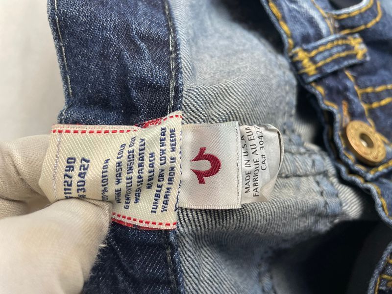 True Religion Billy Big T Jeans Pants Big Logo Size 33 tttt фото