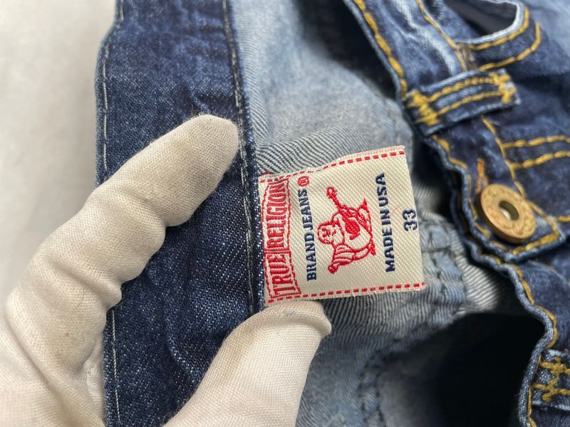 True Religion Billy Big T Jeans Pants Big Logo Size 33 tttt фото