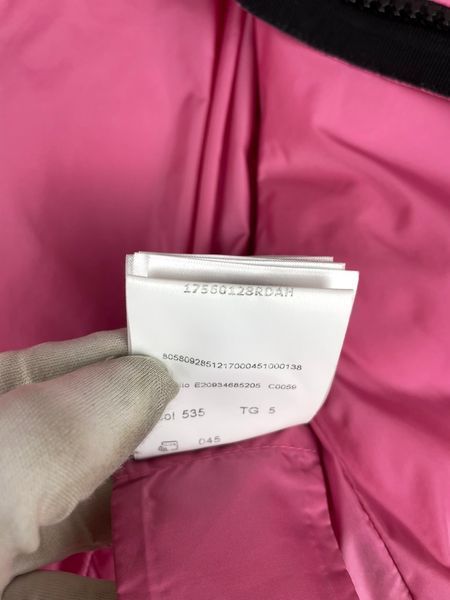 Moncler Miriel Giubbotto Pink Down Puffer Jacket Size 5(XL-XXL) mmmmmm фото