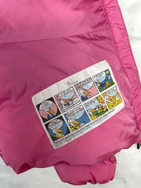 Moncler Miriel Giubbotto Pink Down Puffer Jacket Size 5(XL-XXL) mmmmmm фото