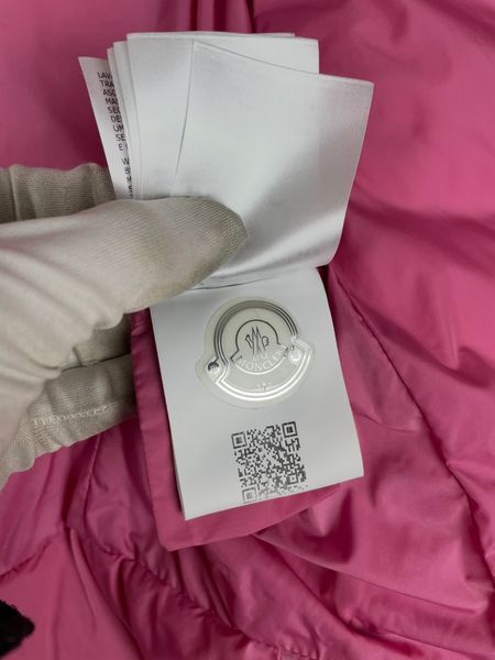 Moncler Miriel Giubbotto Pink Down Puffer Jacket Size 5(XL-XXL) mmmmmm фото