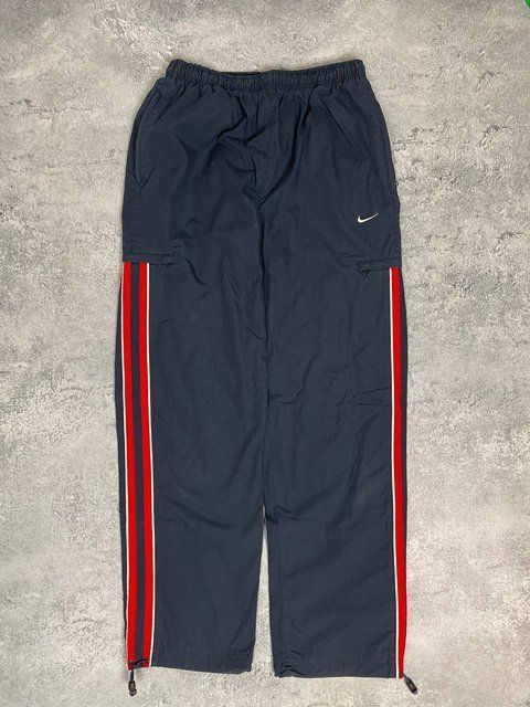 Nike Vintage Baggy Track Pants Stripped Size M 987908 фото
