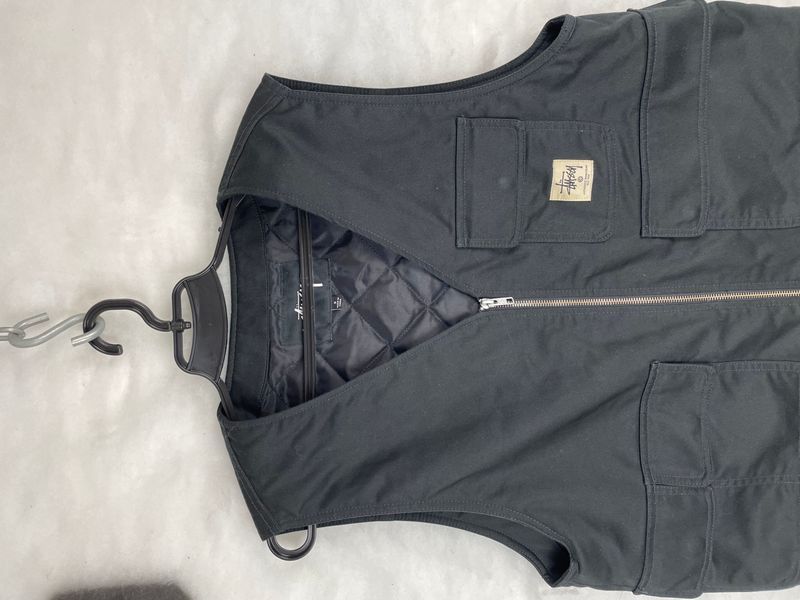 Stussy Insulated Work Vest Black Size S sss фото