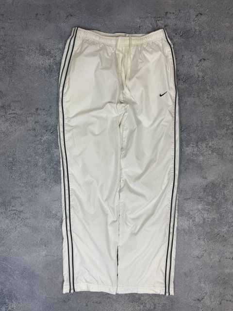 Nike Vintage Baggy Trackpants, White, M