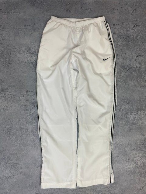 Nike Vintage Baggy Trackpants, White, L