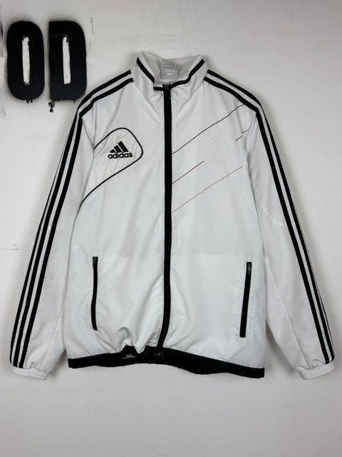 Adidas Track Jacket, White, M